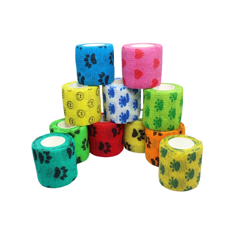 Non texta elastica cohaerentis AMICTORIUM Bandage (Print) Tape